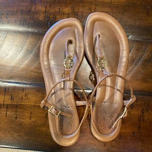 Tory Burch flat leather sandals